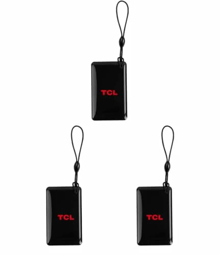 TCL Fobs for Smart Lock, 13.56MHz RFID Key Fob IC Cards for Smart Door Deadbolt, Keyless Entry Fobs for Door Lock -3 Packs
