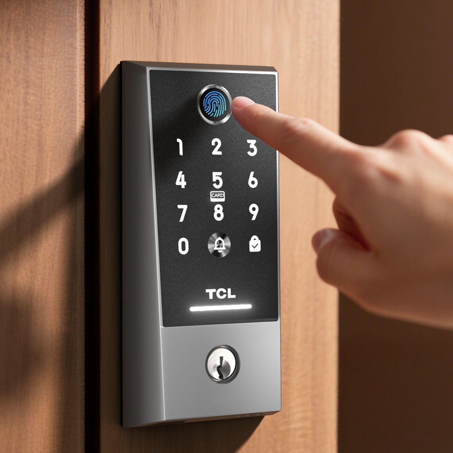 TCL D2 Plus Fingerprint Digital Smart Door Lock with KeypadTCL