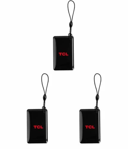 TCL Fobs for Smart Lock, 13.56MHz RFID Key Fob IC Cards for Smart Door Deadbolt, Keyless Entry Fobs for Door Lock - 3 PacksTCL