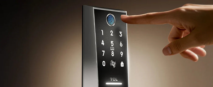 fingerprint scanner door lock