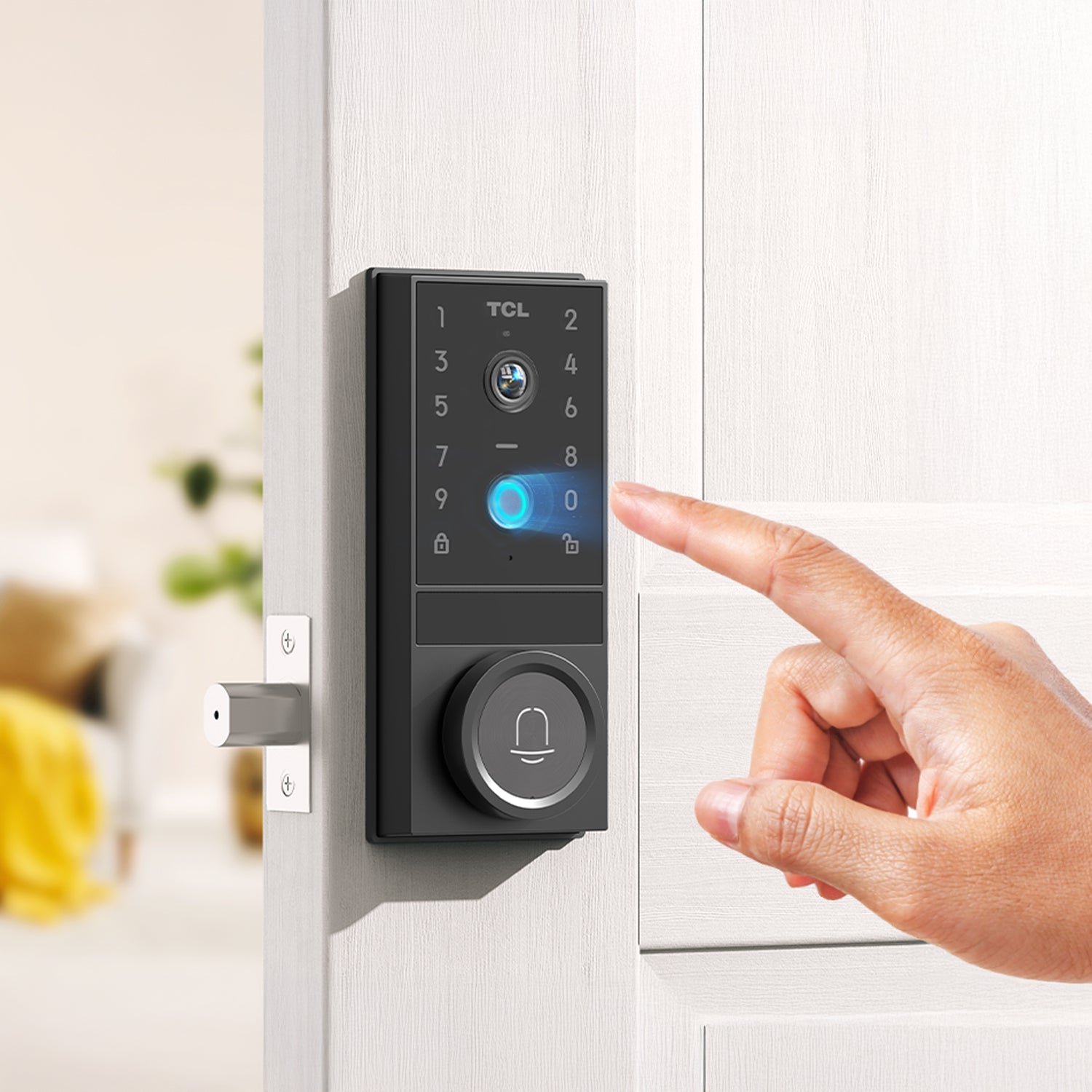 TCL D1 Max Video Digital Smart Door Lock with Keypad