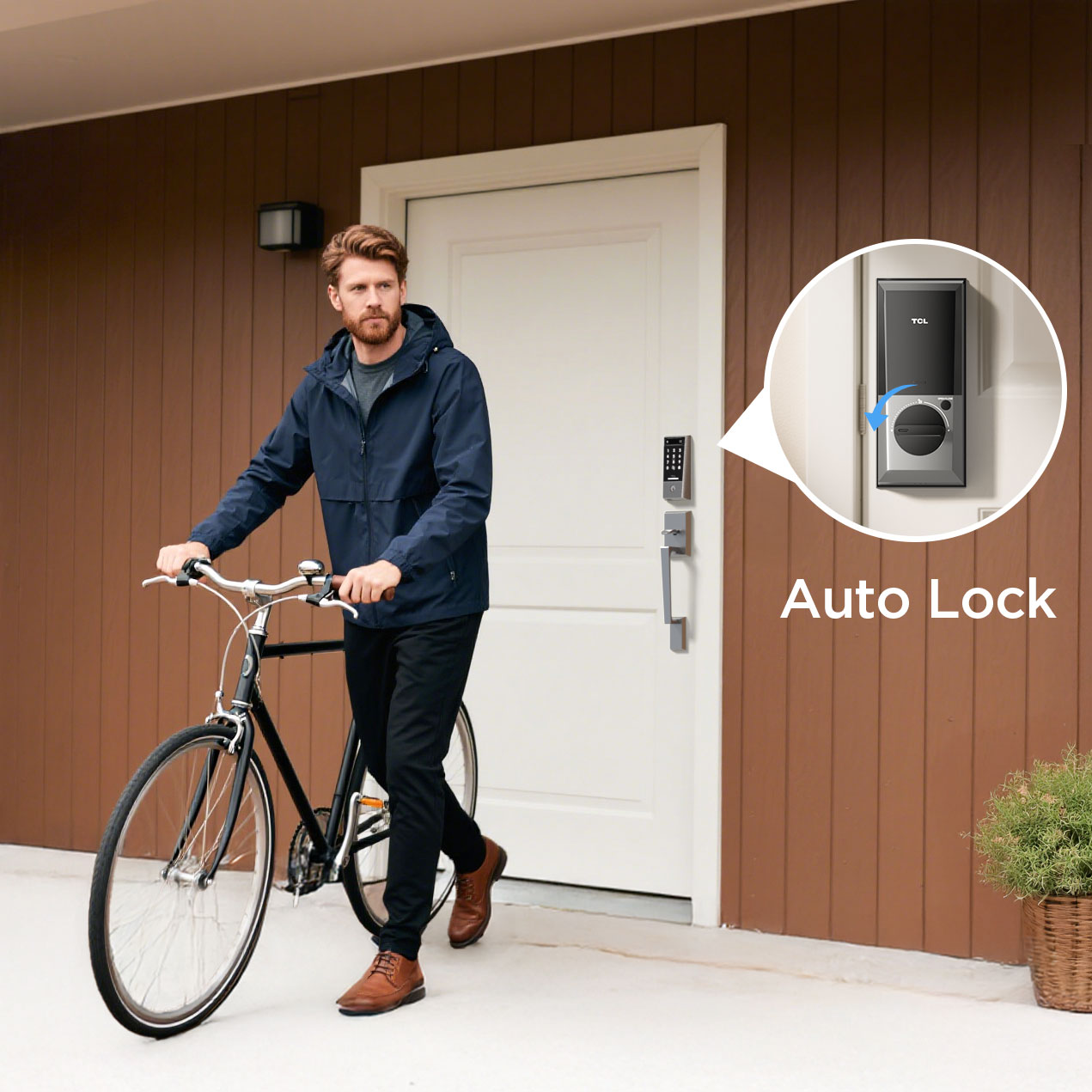 TCL D2 Pro Palm Vein Digital Smart Door Lock with Keypad